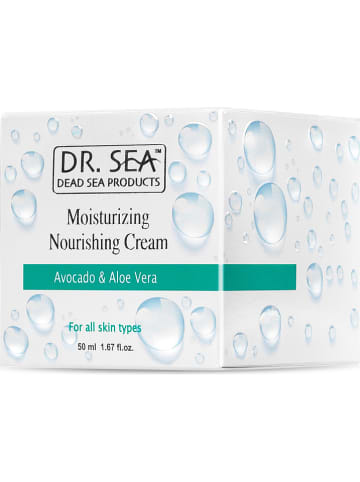 DR. SEA Krem do twarzy "Moisturizing Nourishing - Avocado & Aloe Vera" - 50 ml