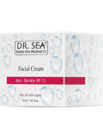 DR. SEA Gesichtscreme "Anti-Wrinkle" - LSF 15, 50 ml