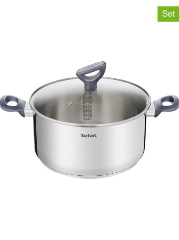 Tefal 2tlg. Set: Edelstahl-Kochtopf "Daily Cook" - Ø 20 cm