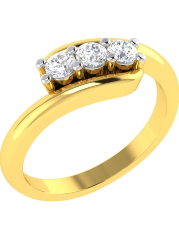 Diamant Vendôme Złoty pierścionek z diamentami