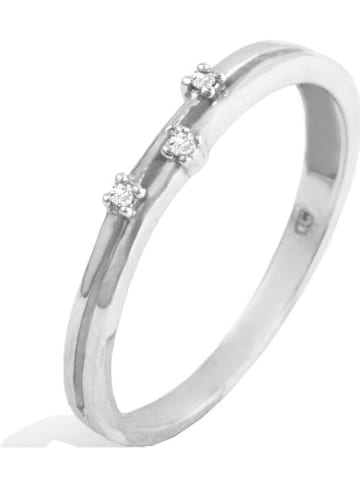 aria Weißgold-Ring mit Diamanten
