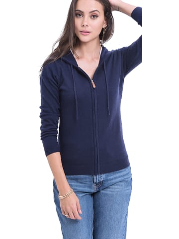 William de Faye Cardigan in Dunkelblau