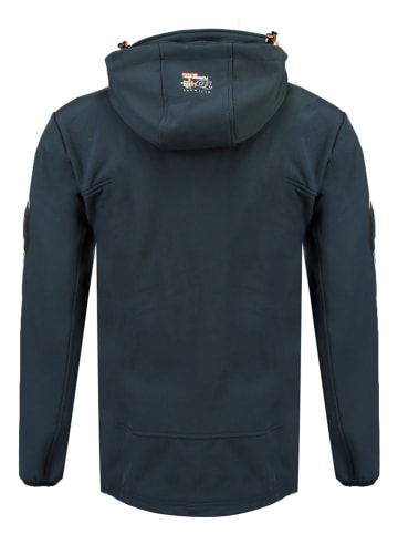 Geographical Norway Kurtka softshellowa "Tyreek" w kolorze granatowym