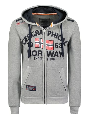 Geographical Norway Bluza "Flag" w kolorze szarym