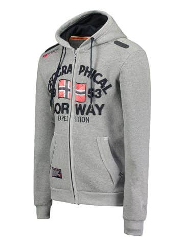 Geographical Norway Bluza "Flag" w kolorze szarym