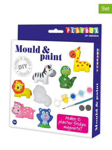 Playbox Knutselset "Gipsfiguren om te beschilderen" - vanaf 5 jaar