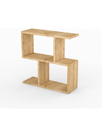 Scandinavia Concept Stolik "Life" w kolorze jasnobrązowym - 60 x 60 x 20 cm