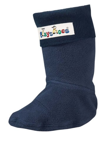 Playshoes Stiefel-Socke in Dunkelblau