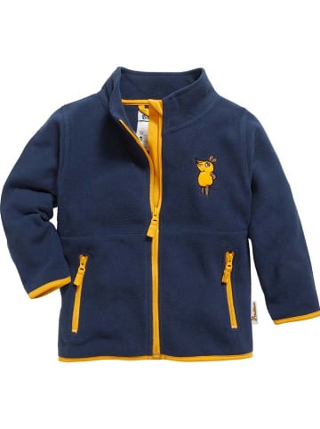 Playshoes Fleece vest donkerblauw