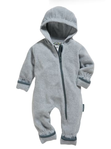 Playshoes Fleece-Overall in Grau