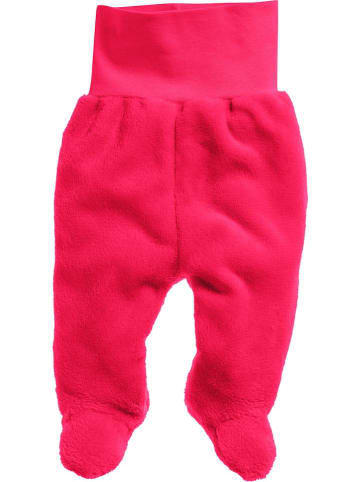 Playshoes Fleece-Strampelhose in Pink