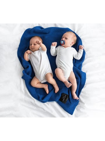 Lullalove Decke in Blau