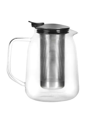 Vialli Design Teebereiter in Schwarz - 800 ml