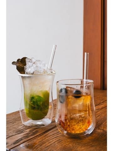 Vialli Design 6er-Set: Trinkhalme in Weiß - (H)15 x Ø 0,80 cm