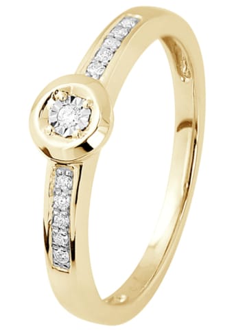 DYAMANT Gold-Ring mit Diamanten