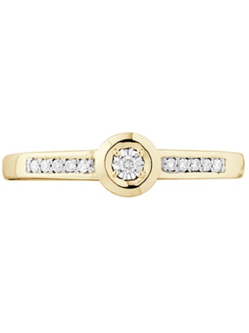 DYAMANT Gouden ring met diamanten