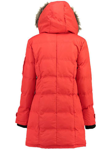 Canadian Peak Płaszcz zimowy "Axelus" w kolorze czerwonym