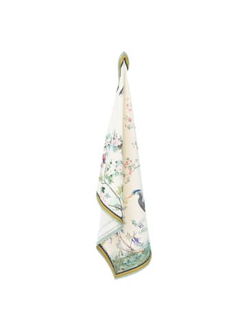 Clayre & Eef 3-delige set: theedoeken crème/meerkleurig - (L)70 x (B)50 cm