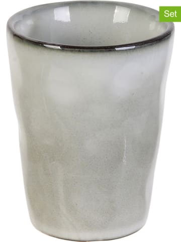 every ware 6er-Set: Espressobecher in Grau - 100 ml