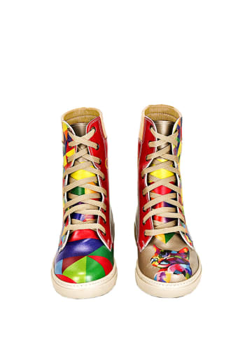 Streetfly Boots beige/meerkleurig
