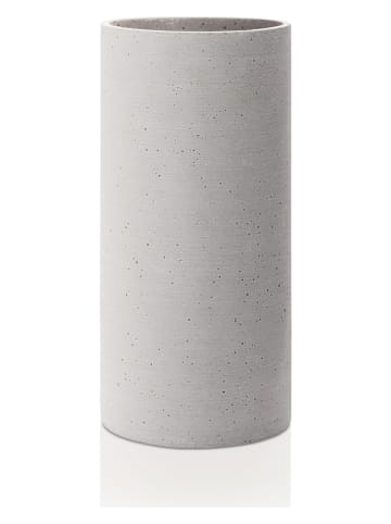 Blomus Vase "Coluna" in Grau - (H)29 x Ø 14 cm