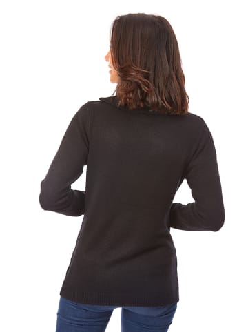 L'armoire de Suzette Rollkragenpullover in Schwarz