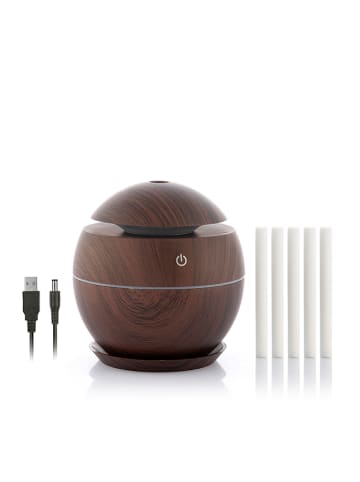 InnovaGoods Nawilżacz i odświeżacz powietrza LED - (S)10 x (W)10 x (G)10 cm