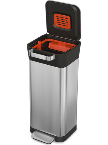 JosephJoseph Edelstahl-Mülleimer "Titan" - 60 l