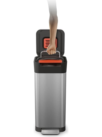 JosephJoseph Edelstahl-Mülleimer "Titan" - 60 l