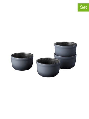 BergHOFF 4-delige set: ovenschalen grijs - (H)4,5 x Ø 8 cm