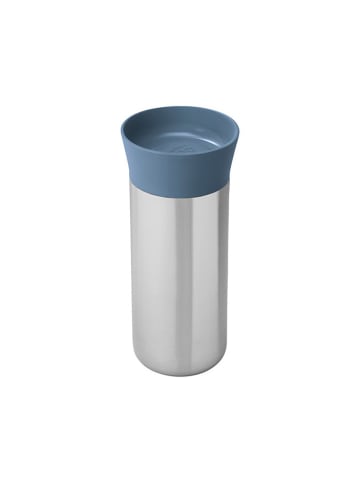 BergHOFF Thermosflasche in Silber/ Blau - 330 ml