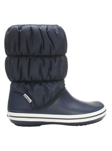 Crocs Botki zimowe w kolorze granatowym