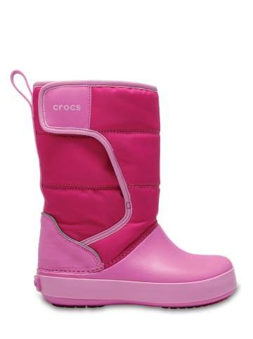 Crocs Winterboots "Lodge Point" in Pink