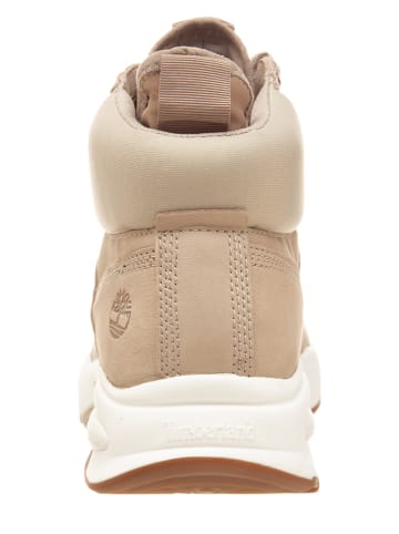 Timberland Leren sneakers "Delphiville Hiker" beige - wijdte W