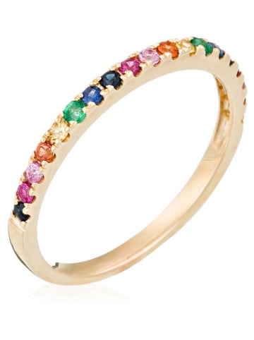 maison héritage PARIS Gold-Ring "Colorful love" mit Edelsteinen