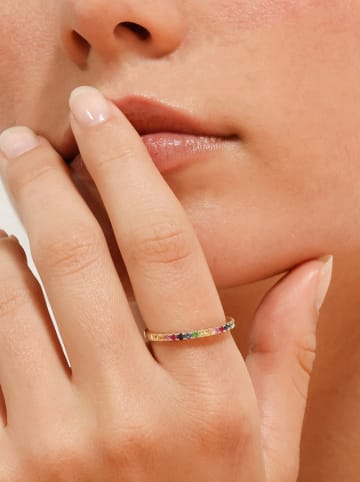 maison héritage PARIS Gold-Ring "Colorful love" mit Edelsteinen