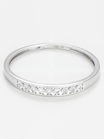 maison héritage PARIS Witgouden ring "Romantic love" met diamanten