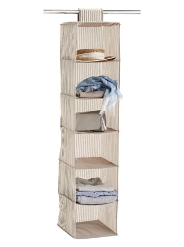 Zeller Organizer w kolorze beżowym  - (S)30 x (W)129 x (G)30 cm