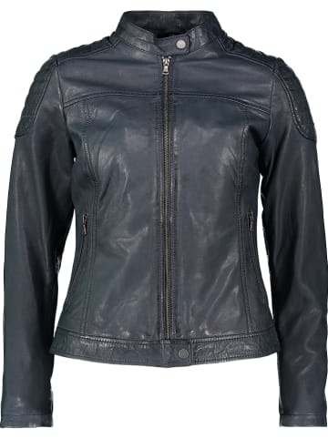 Caminari Lederjacke "Tabi" in Dunkelblau