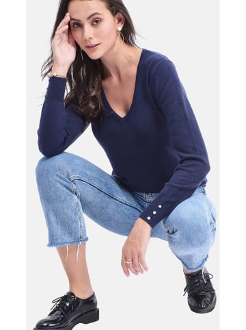 C& Jo Pullover in Dunkelblau