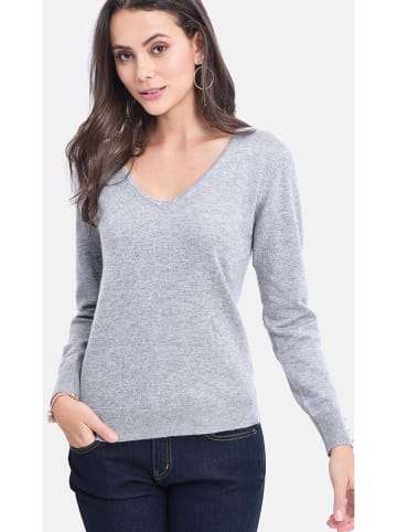 C& Jo Pullover in Hellgrau