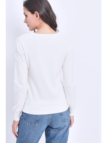 C& Jo Pullover in Weiß
