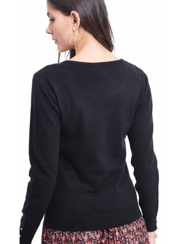 C& Jo Pullover in Schwarz