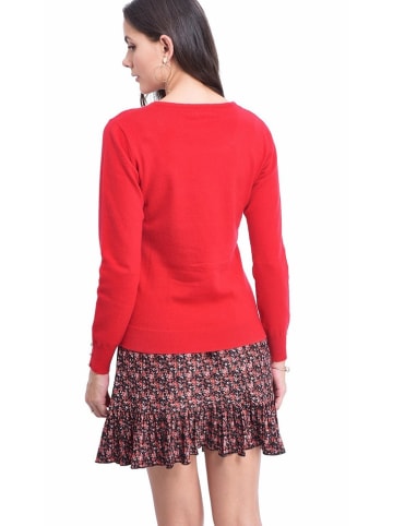 C& Jo Pullover in Rot