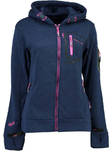 Geographical Norway Fleece vest "Telectra" donkerblauw