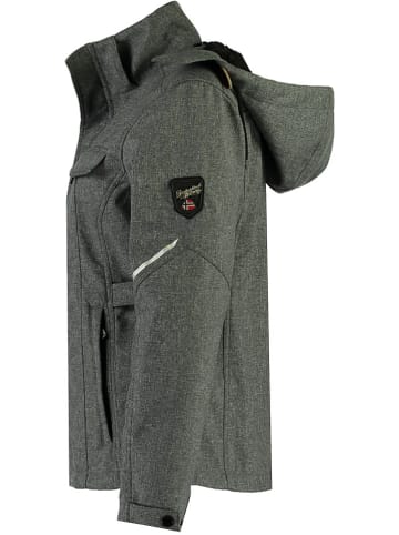 Geographical Norway Kurtka softshellowa "Tugar" w kolorze szarym
