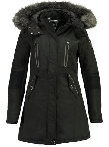 Geographical Norway Parka "Coraly" in Schwarz