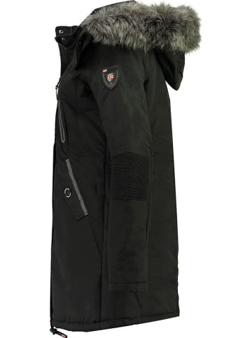 Geographical Norway Parka "Coraly" w kolorze czarnym