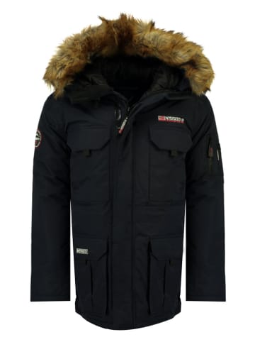 Geographical Norway Parka "Alpes" in Schwarz