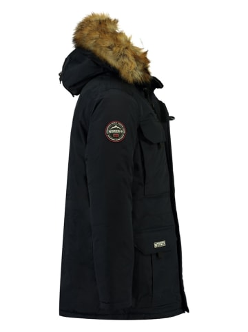 Geographical Norway Parka "Alpes" in Schwarz